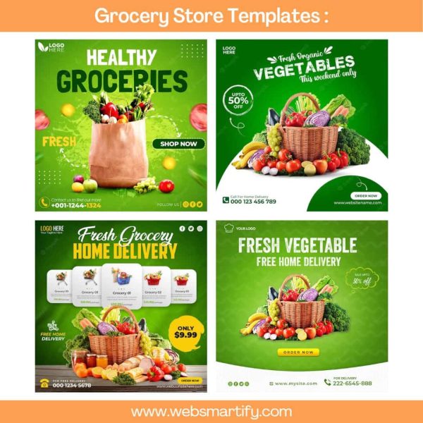Marketing Kit For Grocery Store Sample 2