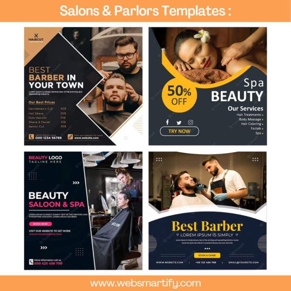 Marketing Kit For Salons & Parlors Samples 1