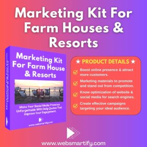 Marketing Kit For Farm Houses & Resorts Introduction