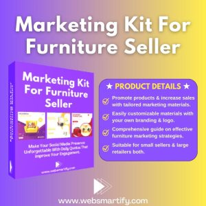 Marketing Kit For Furniture Seller Introduction