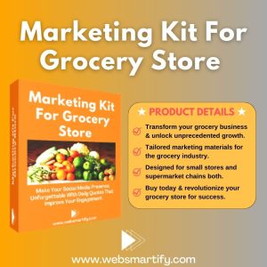 Marketing Kit For Grocery Store Introduction