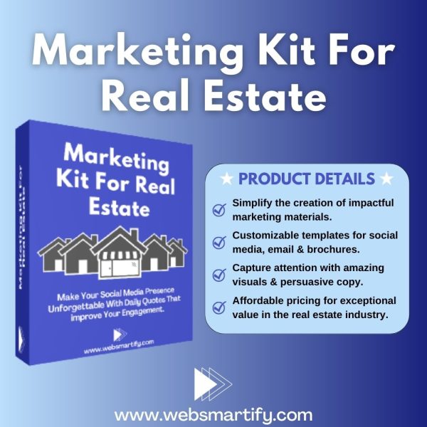 Marketing Kit For Real Estate Introduction