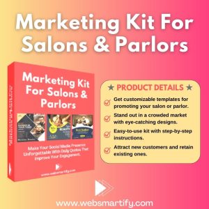 Marketing Kit For Salons & Parlors Introduction