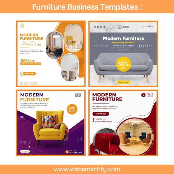 Marketing Kit For Furniture Seller Sample 1