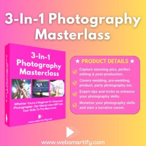 3-In-1 Photography Masterclass Introduction