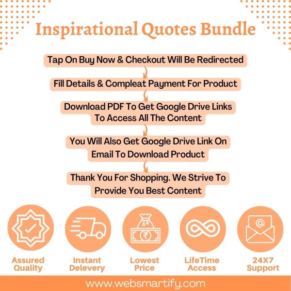 Inspirational Quotes Bundle Infograph