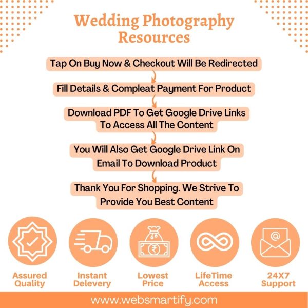 Wedding Photography Resources Infographic