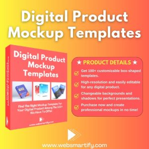Digital Product Mockup Templates Introduction