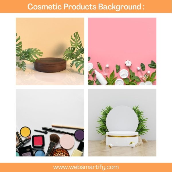 Cosmetic Product Mockup Templates Product Background