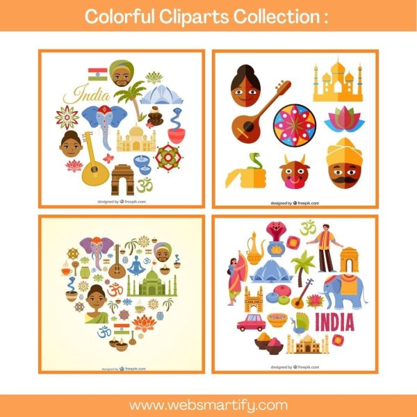 Indian Culture Cliparts Pack Sample 3