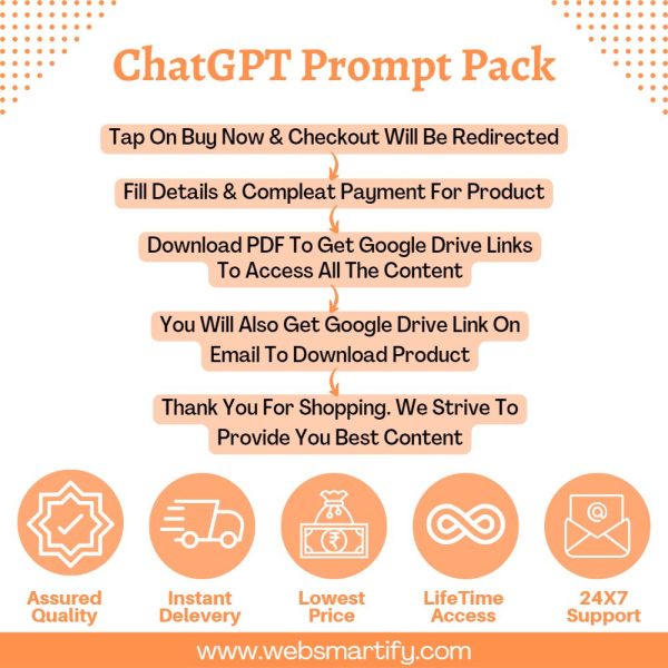 ChatGPT Prompt Pack Infographic