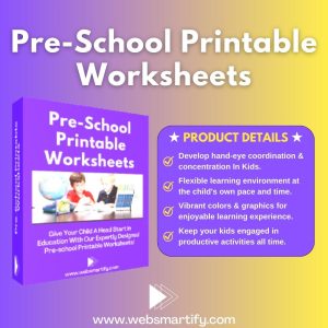 Pre-School Printable Worksheets Introduction