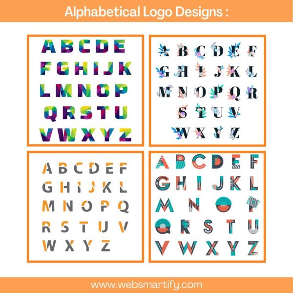 A To Z Alphabetical Logo Pack Sample 1
