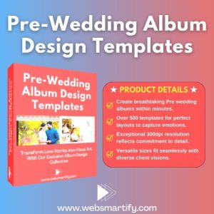 Pre-Wedding Album Design Templates Introduction