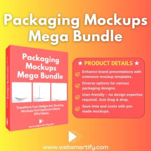 Packaging Mockups Mega Bundle Introduction
