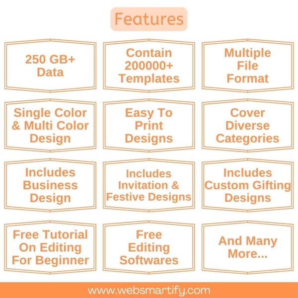 Offset/Screen Printers Design Bundle Features