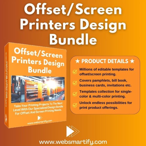 Offset/Screen Printers Design Bundle Introduction