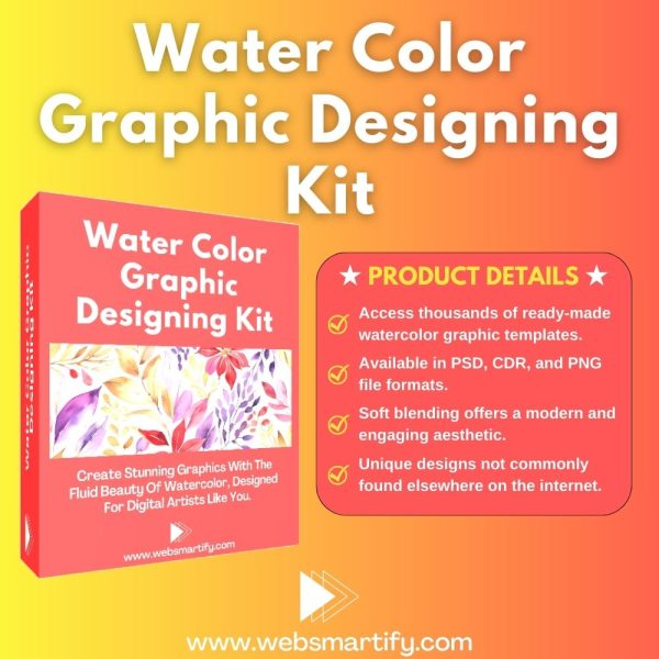 Water Color Graphic Designing Kit Introduction