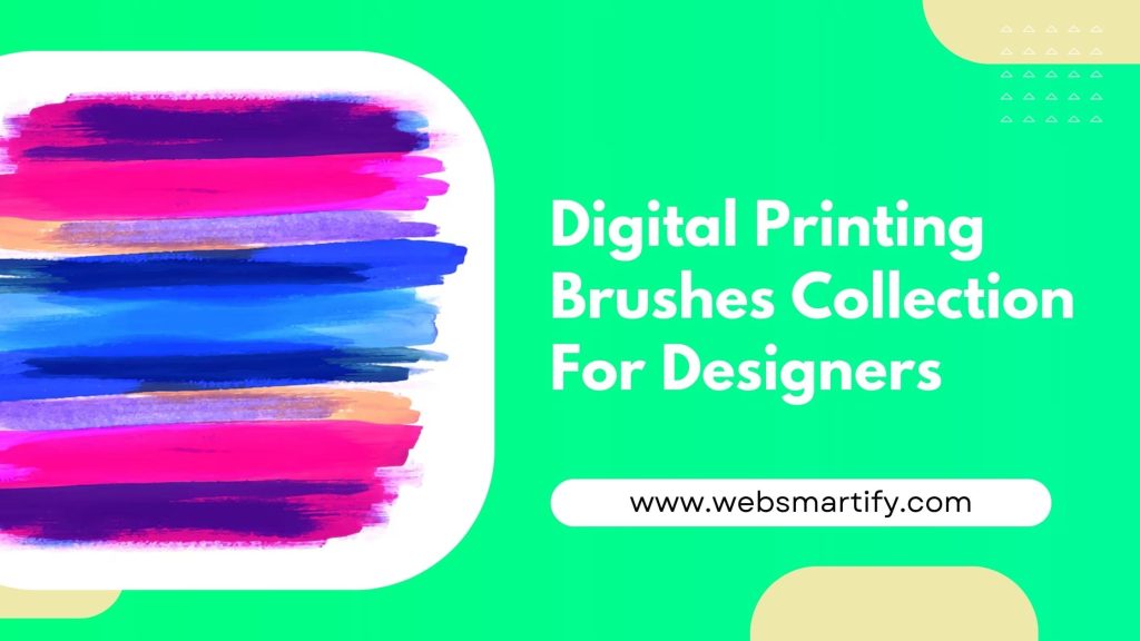 Brushes Collection For Designers Banner - Websmartify