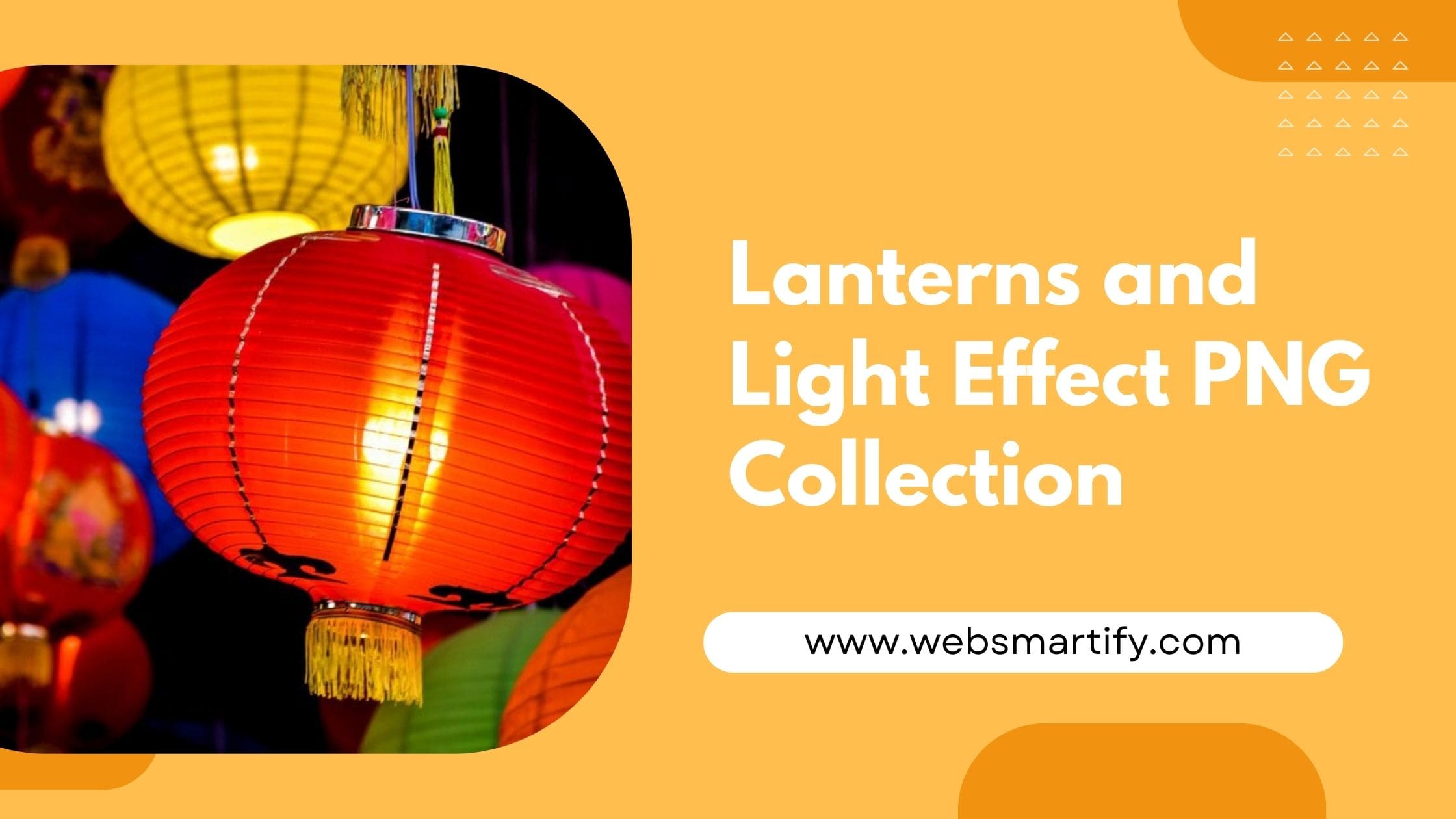 Lanterns and Light Effect PNG collection showcasing high-quality images for graphic designs - Websmartify