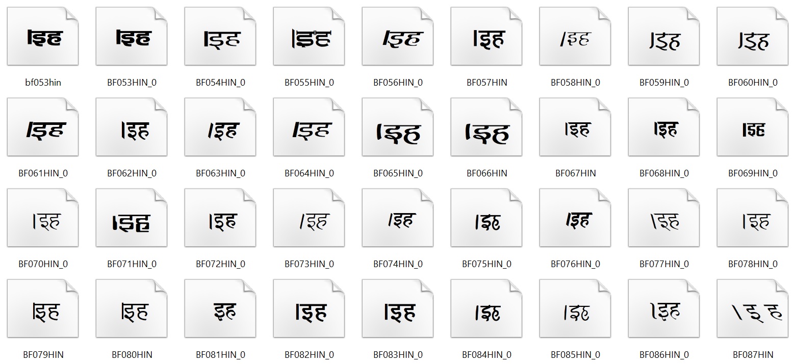 Bhartiya Hindi Fonts Collection (2) - Websmartify