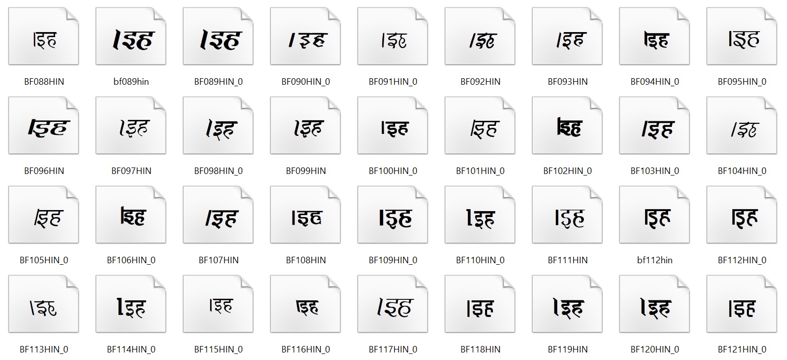 Bhartiya Hindi Fonts Collection (3) - Websmartify